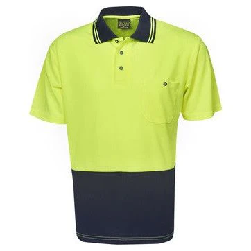 Hi Vis Light Weight Micro Mesh Polo Short Sleeve (P62)