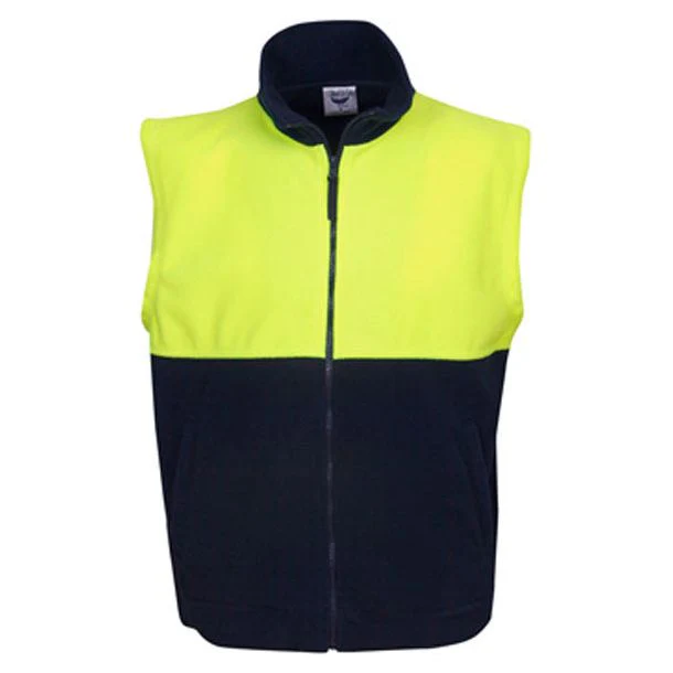 Hi Vis Polar Fleece Vest (F84)