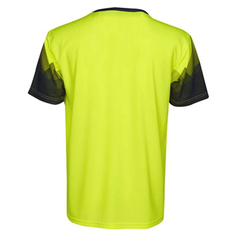 Hi Vis T-Shirt Triangular Design Sublimation Printed (T85) - Image 3
