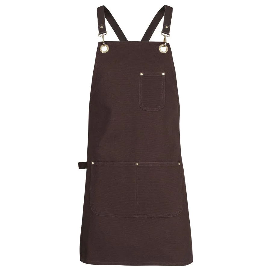 JB's 65x75 Brass Eyelet Canvas Apron With PU Strap (5ACBP) - Image 5