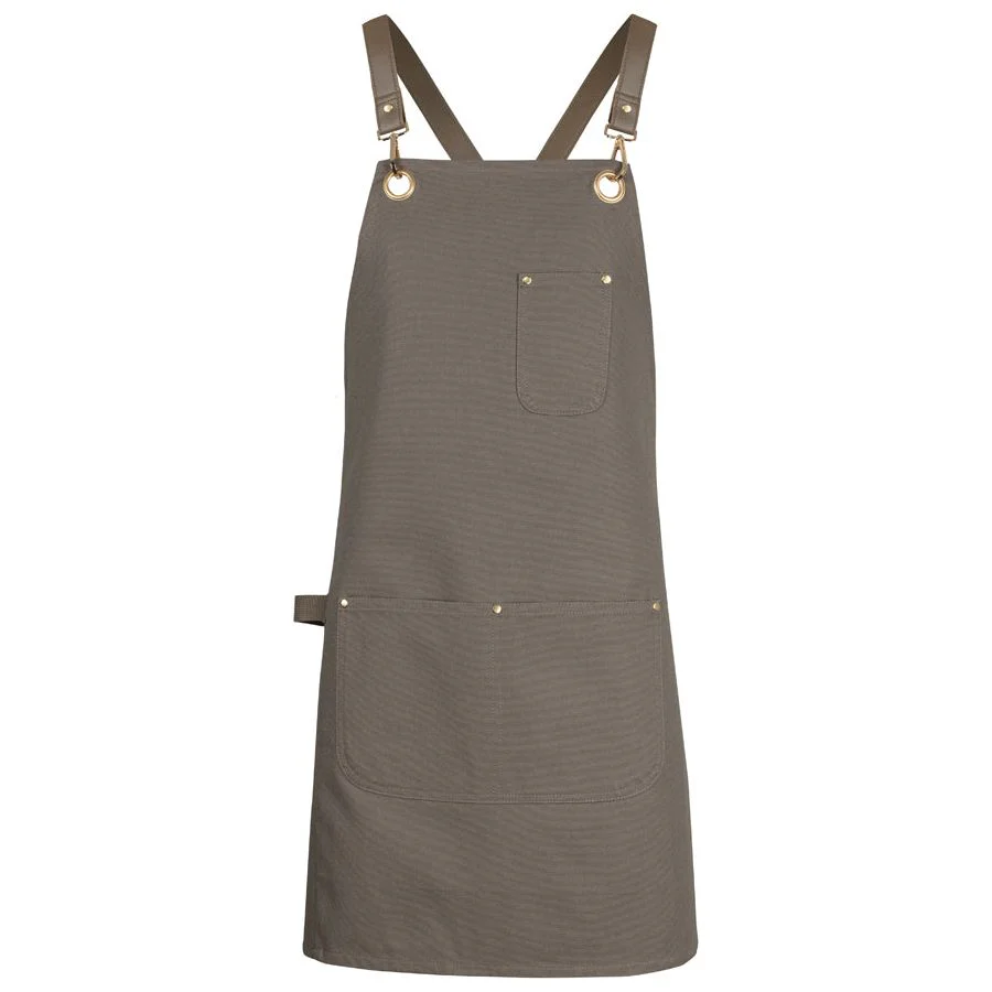 JB's 65x75 Brass Eyelet Canvas Apron With PU Strap (5ACBP) - Image 8