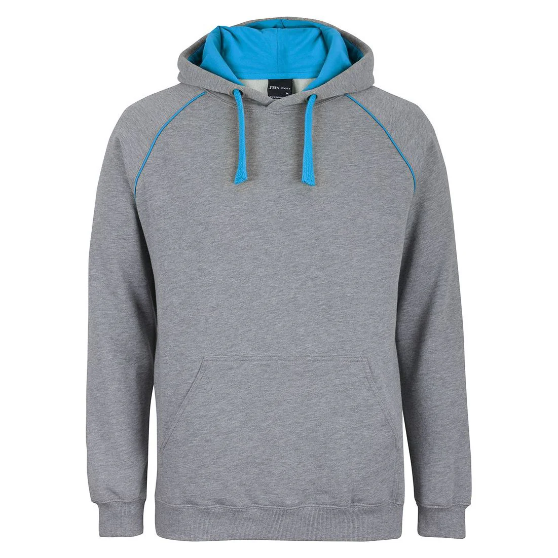 JB's Adults Contrast Fleecy Hoodie (3CFH) - Image 11