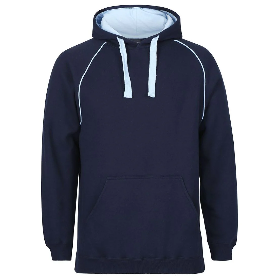 JB's Adults Contrast Fleecy Hoodie (3CFH) - Image 12