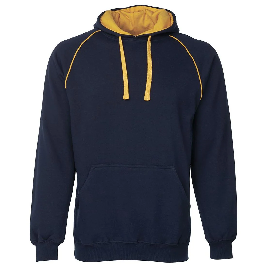 JB's Adults Contrast Fleecy Hoodie (3CFH) - Image 13