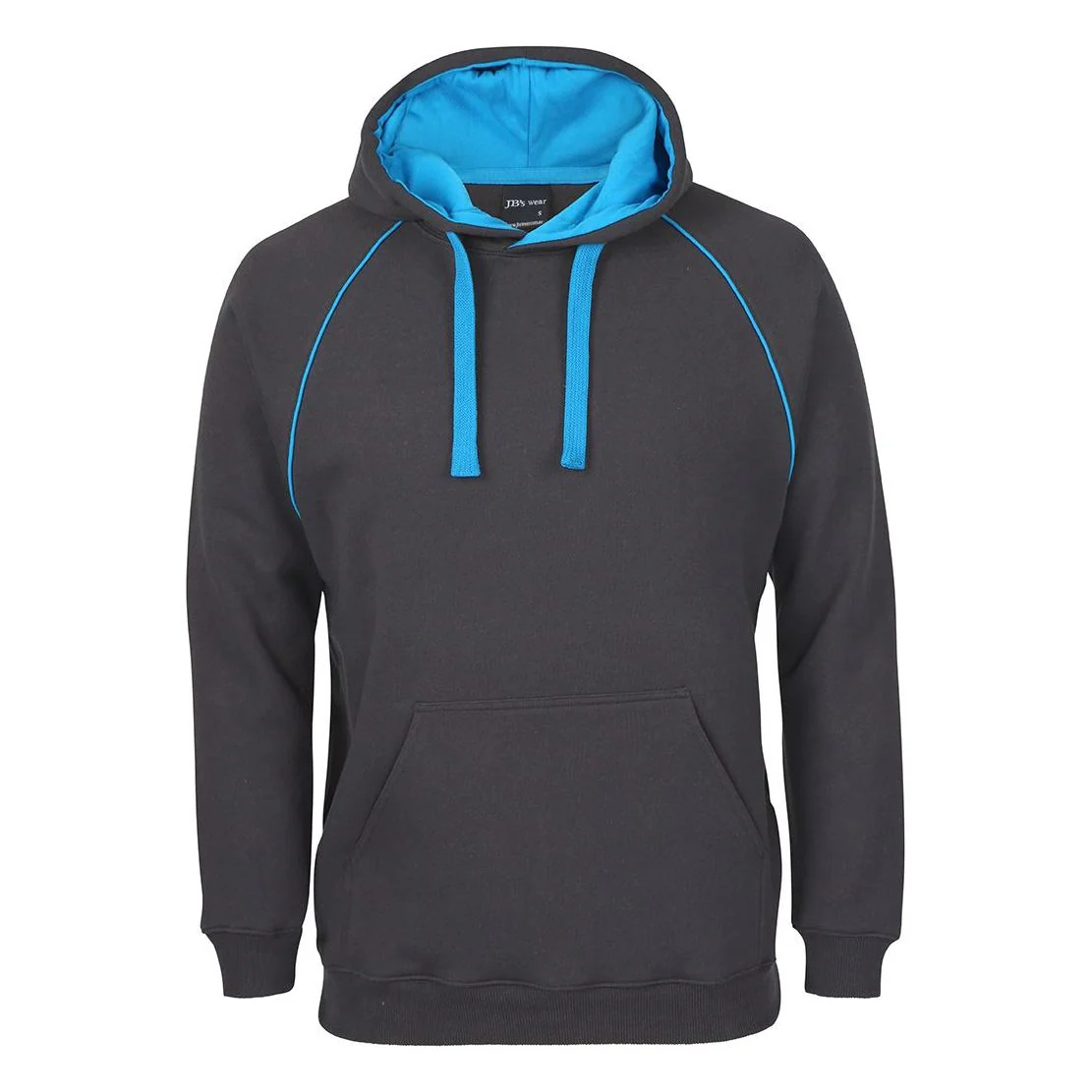 JB's Adults Contrast Fleecy Hoodie (3CFH) - Image 14