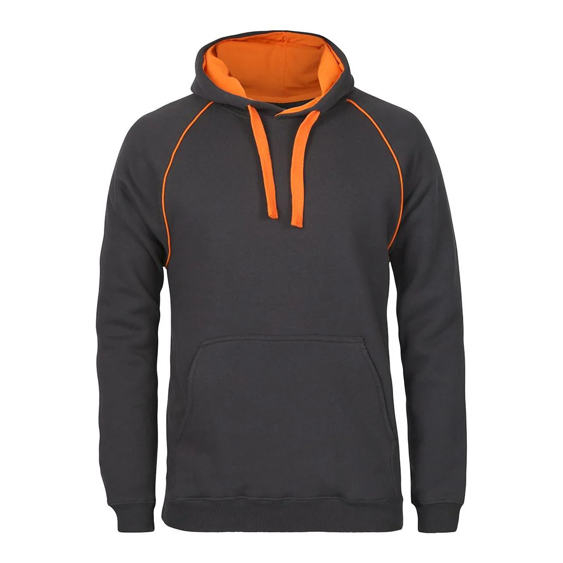 JB's Adults Contrast Fleecy Hoodie (3CFH) - Image 3