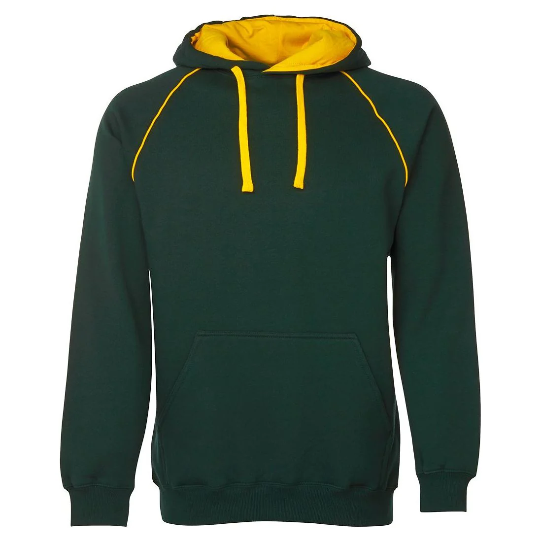 JB's Adults Contrast Fleecy Hoodie (3CFH) - Image 4