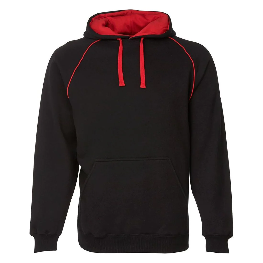 JB's Adults Contrast Fleecy Hoodie (3CFH) - Image 5