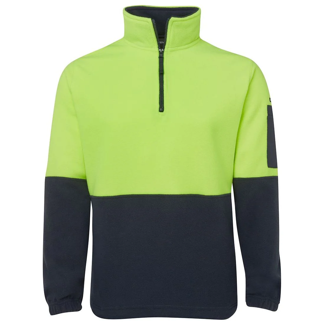 JB's Hi Vis 1/2 Zip Polar Fleece (6HVPF) - Image 3