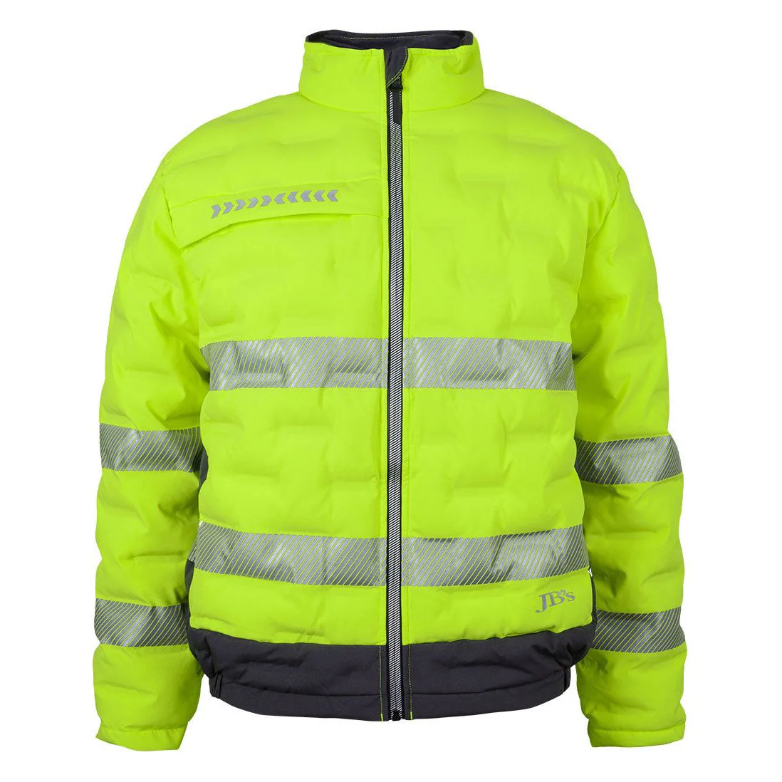 JB's Hi Vis (D+N) Graphese Puffer Jacket (6DGJ) - Image 2