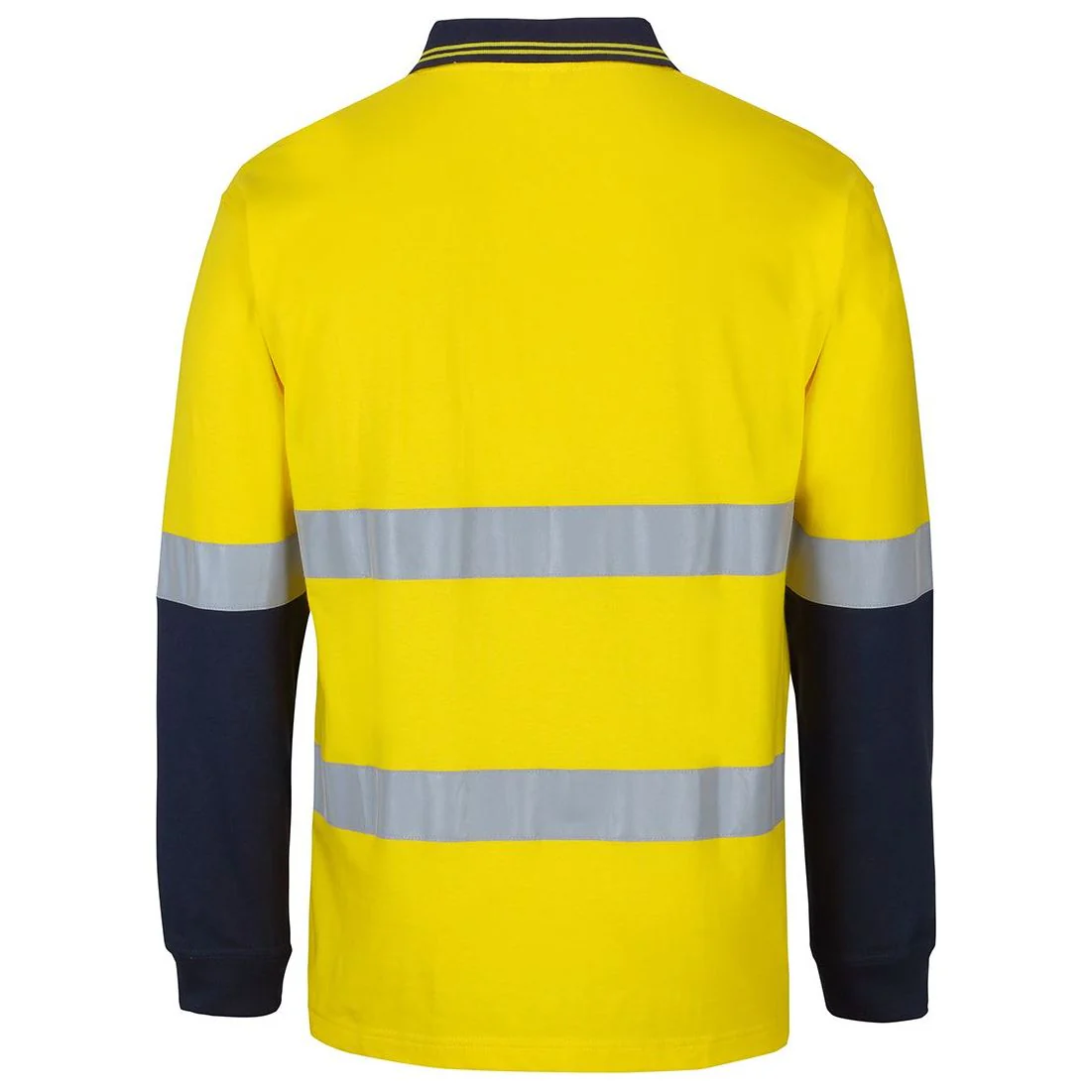JB's Hi Vis (D+N) L/S Cotton Polo (6DCPL) - Image 3
