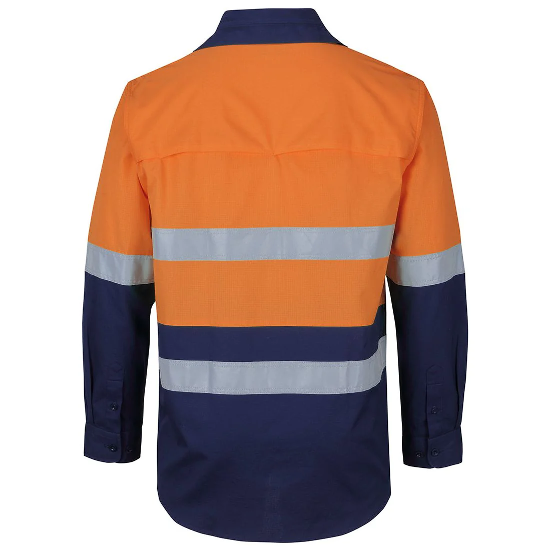 JB's Hi Vis (D+N) Ripstop L/S Fishing Shirt (6DNRL) - Image 3
