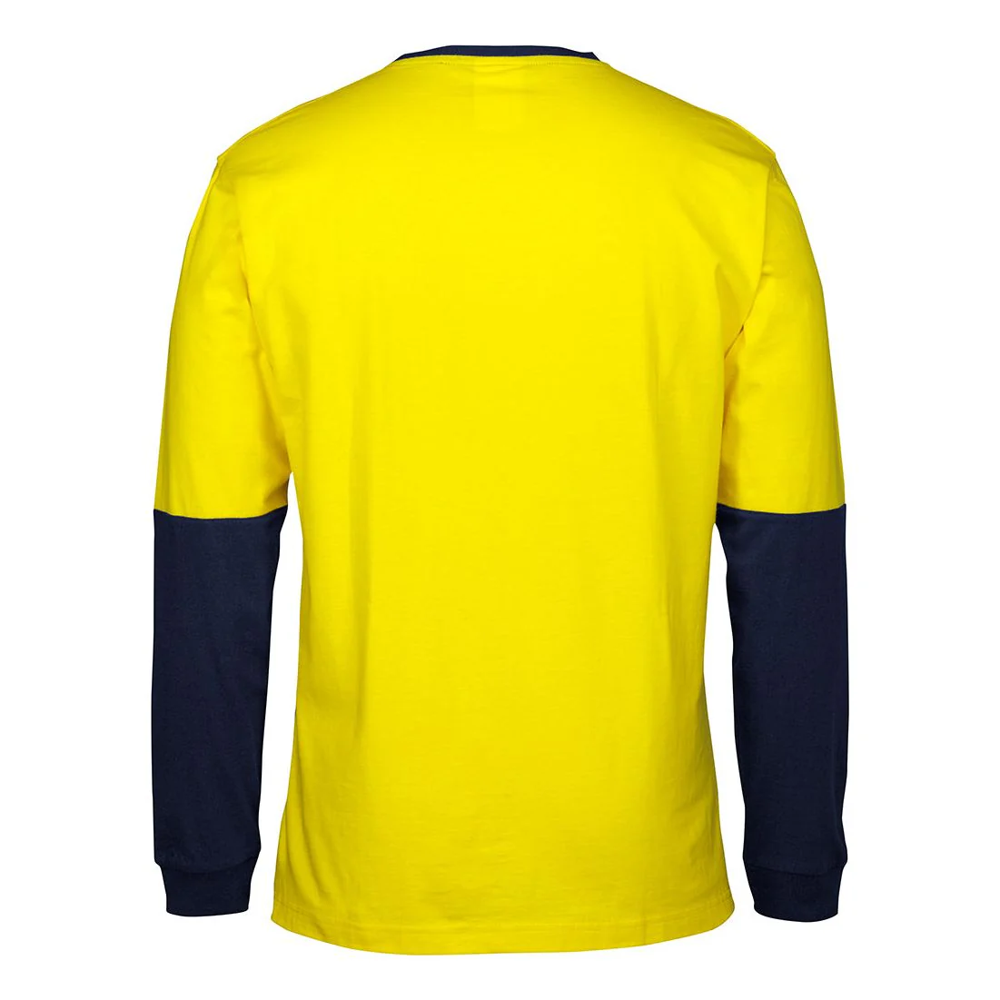 JB's Hi Vis L/S Crew Neck Cotton T-shirt (6HVTN) - Image 3
