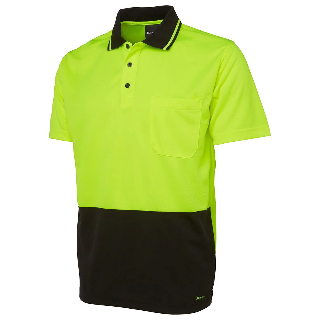 JB's Hi Vis Non Cuff Traditional Polo (6HVNC) - Image 11