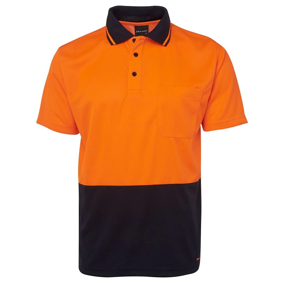 JB's Hi Vis Non Cuff Traditional Polo (6HVNC) - Image 29