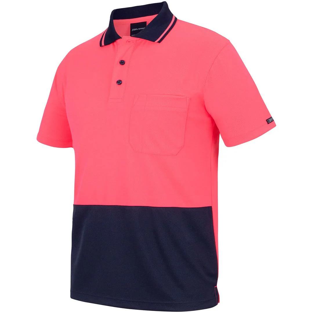 JB's Hi Vis Non Cuff Traditional Polo (6HVNC) - Image 36