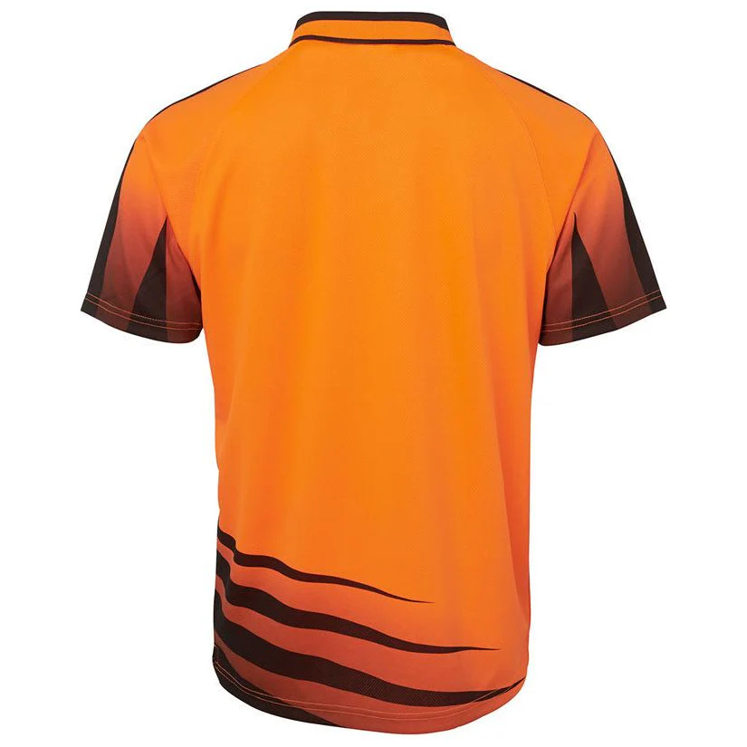 JB's Hi Vis Rippa Sub Polo Short Sleeve (6HVRS) - Image 3