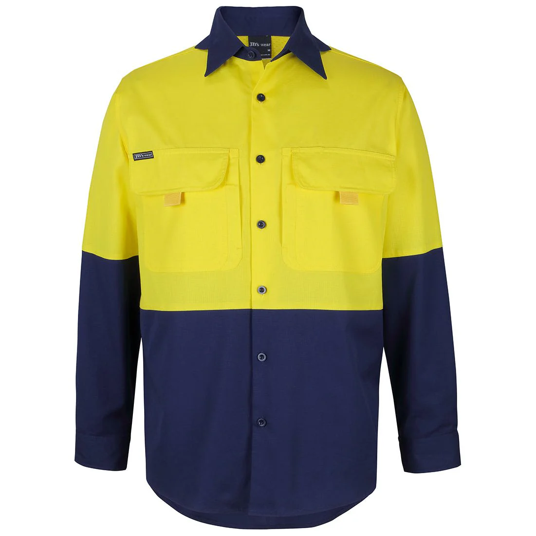 JB's Hi Vis Ripstop L/S Fishing Shirt (6HNRL) - Image 4