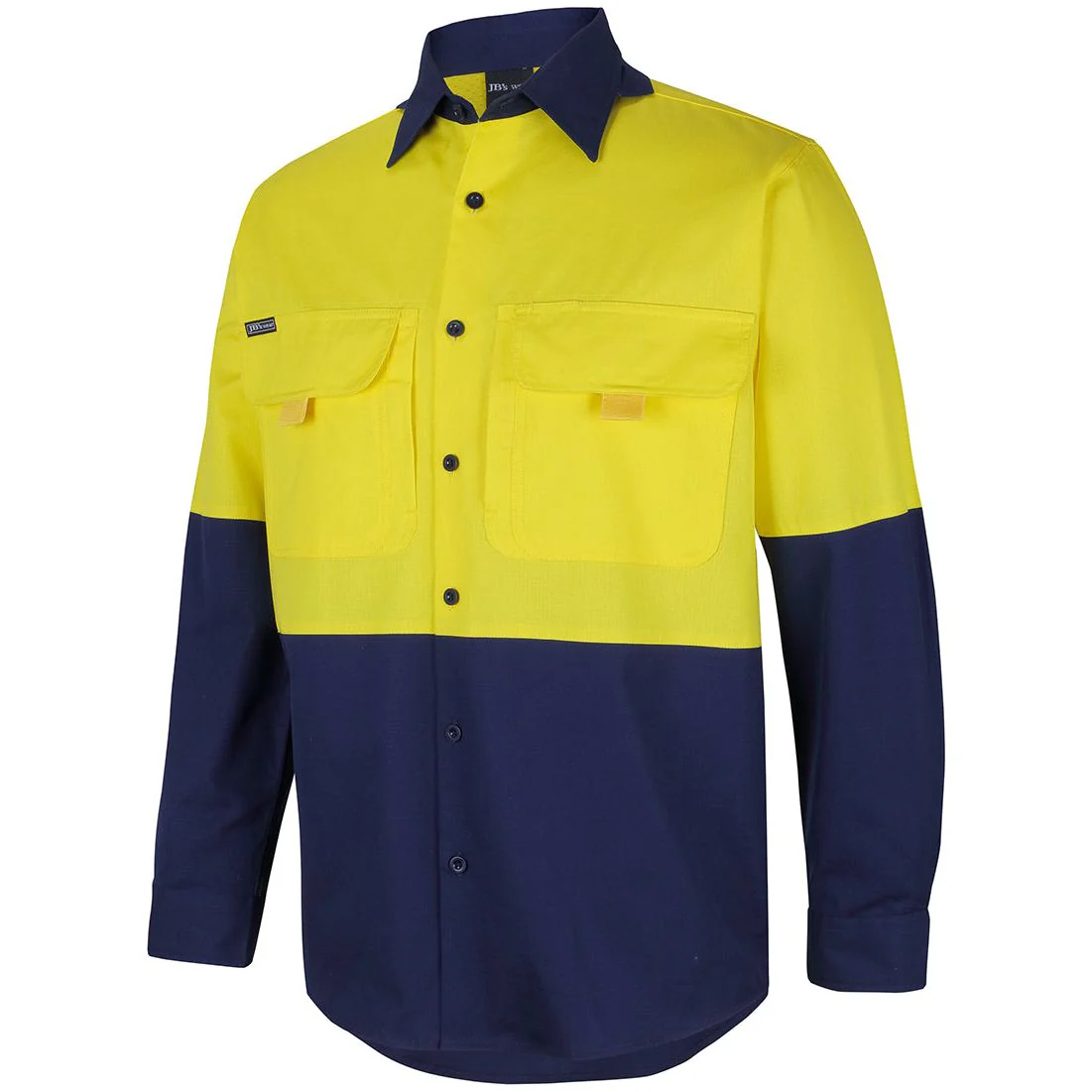 JB's Hi Vis Ripstop L/S Fishing Shirt (6HNRL) - Image 5