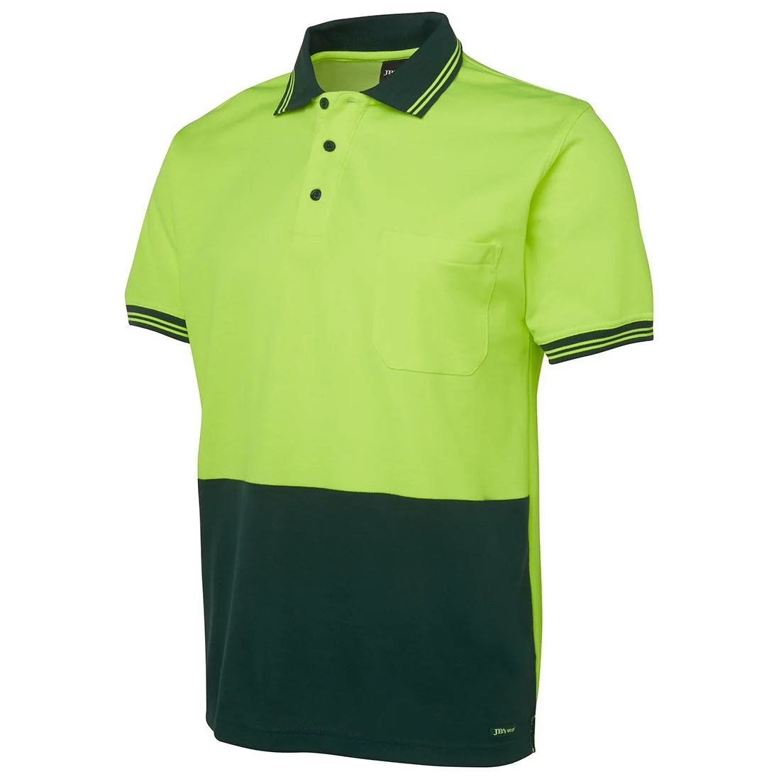 JB's Hi Vis S/S Cotton Back Polo (6HPS) - Image 2