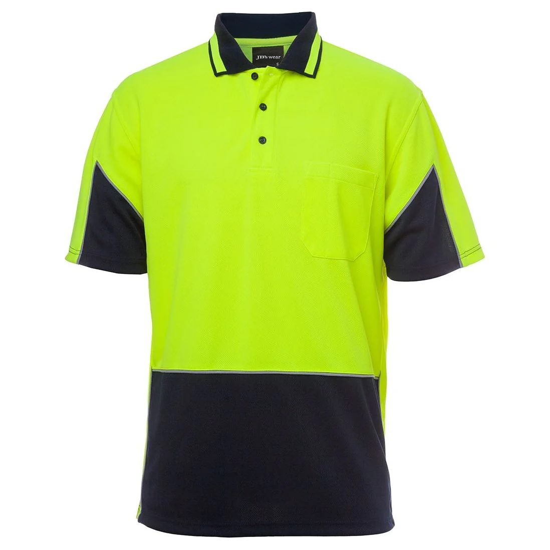 JB's Hi Vis S/S Gap Polo (6HVGS) - Image 2