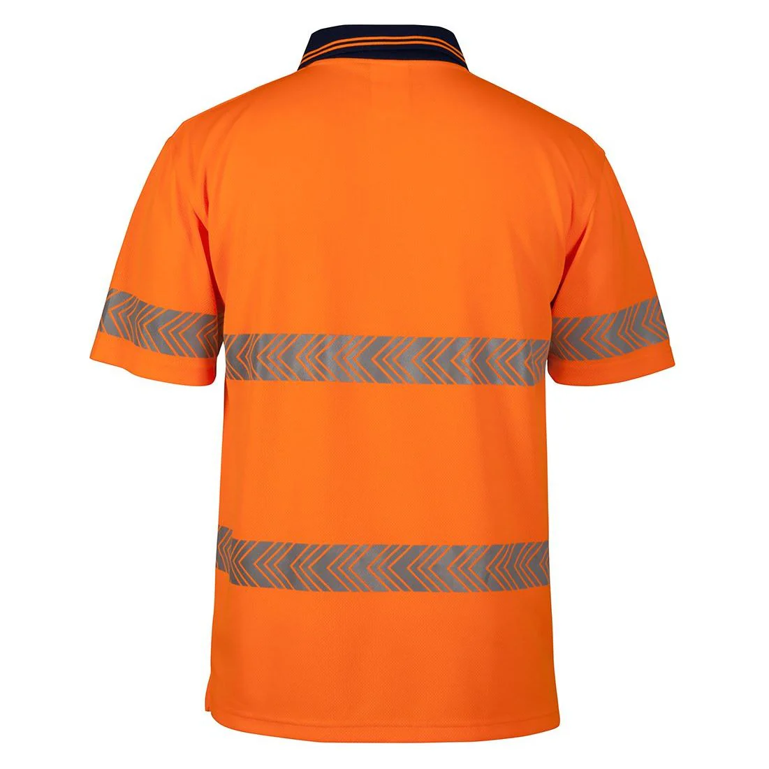 JB's Hi Vis Short Sleeve Segmented Tape Polo (6HSST) - Image 4