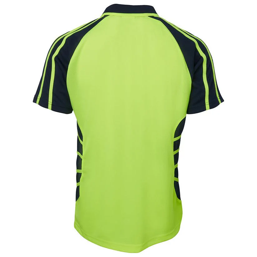 JB's Hi Vis Short Sleeve Spider Polo (6HSP) - Image 11