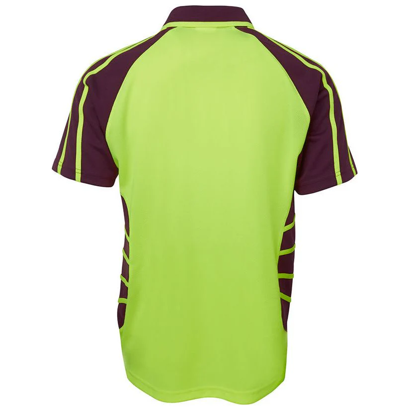 JB's Hi Vis Short Sleeve Spider Polo (6HSP) - Image 12