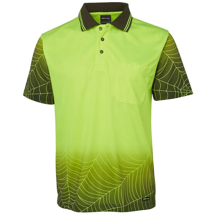 JB's Hi Vis Web Polo Short Sleeve (6WPS) - Image 2