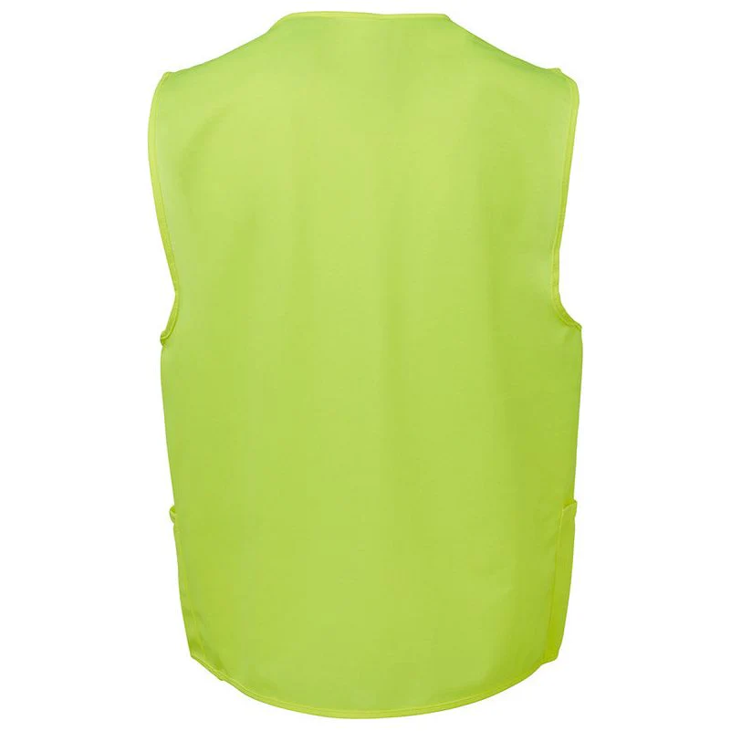 JB's Hi Vis Zip Safety Vest (6HVSZ) - Image 2
