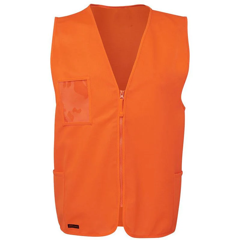 JB's Hi Vis Zip Safety Vest (6HVSZ) - Image 3