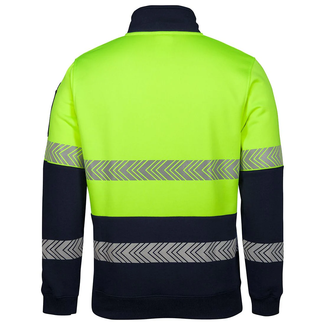 JB's Hi Vis ½ Zip Segmented Tape Fleece (6HZS) - Image 4