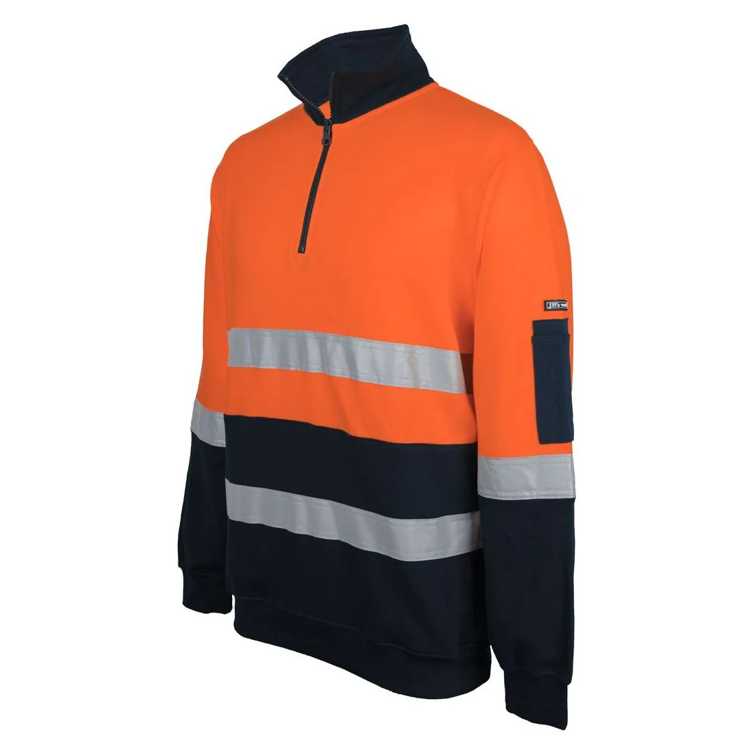 JB's HV (D+N) 310 Cotton 1/2 Zip Fleece (6DVFM) - Image 7