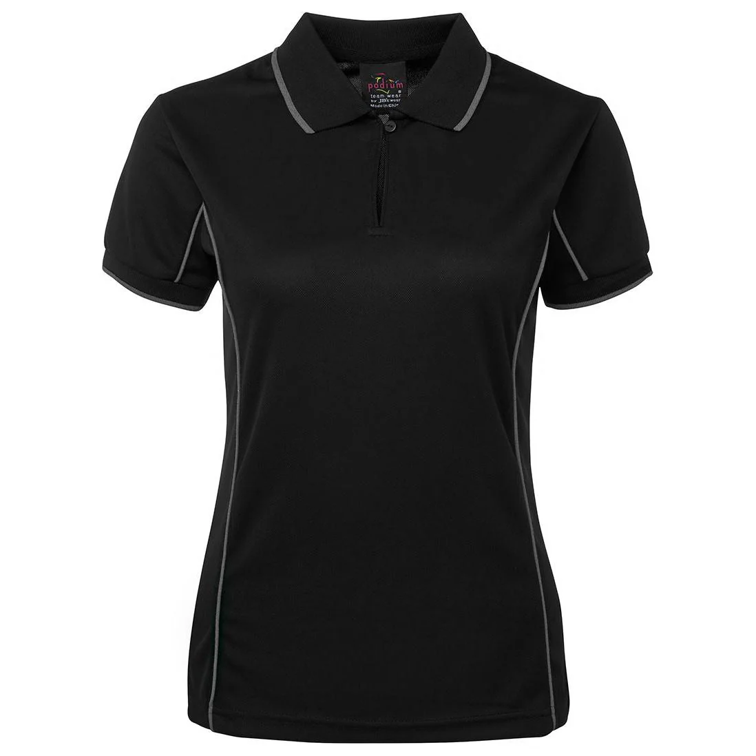 JB's Ladies Piping Polo (7LPI) - Image 3