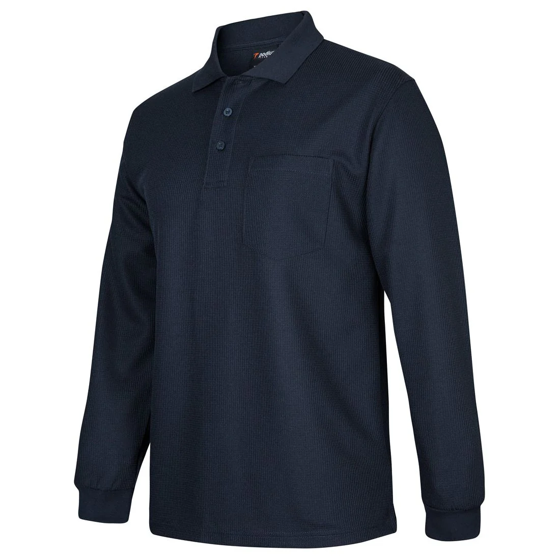 JB's Podium L/S Waffle Pocket Polo (7WPL) - Image 4