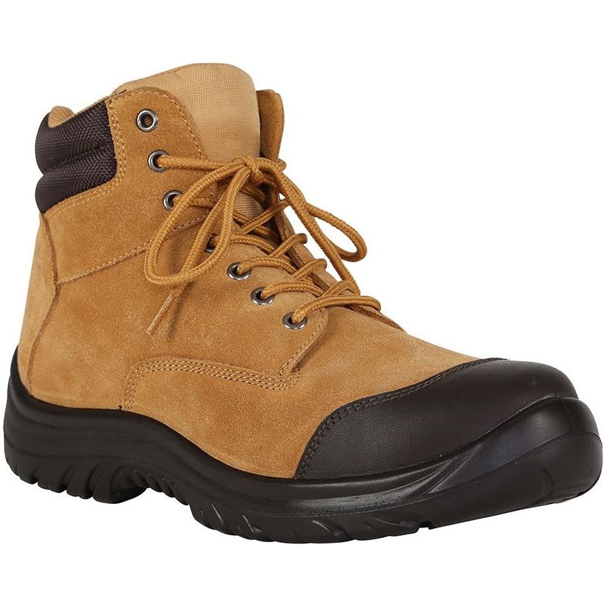 JB's Steeler Zip Sided Lace Up Steel Cap Safety Boot With Leather Toe Cover (9F9) (Pre Order) - Image 4