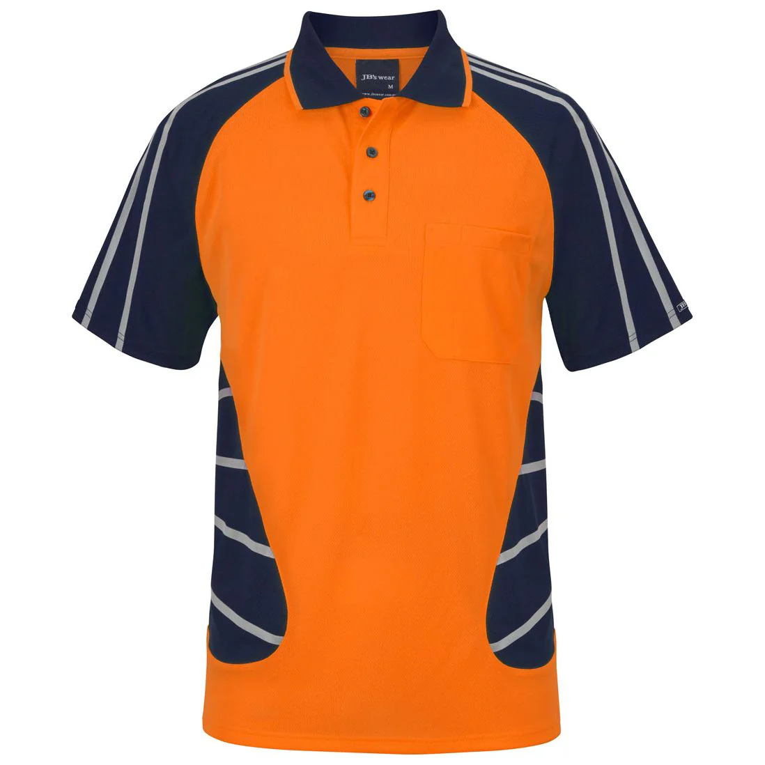 JB's Street Spider Polo With Reflective Stripes (6HSSR) - Image 10