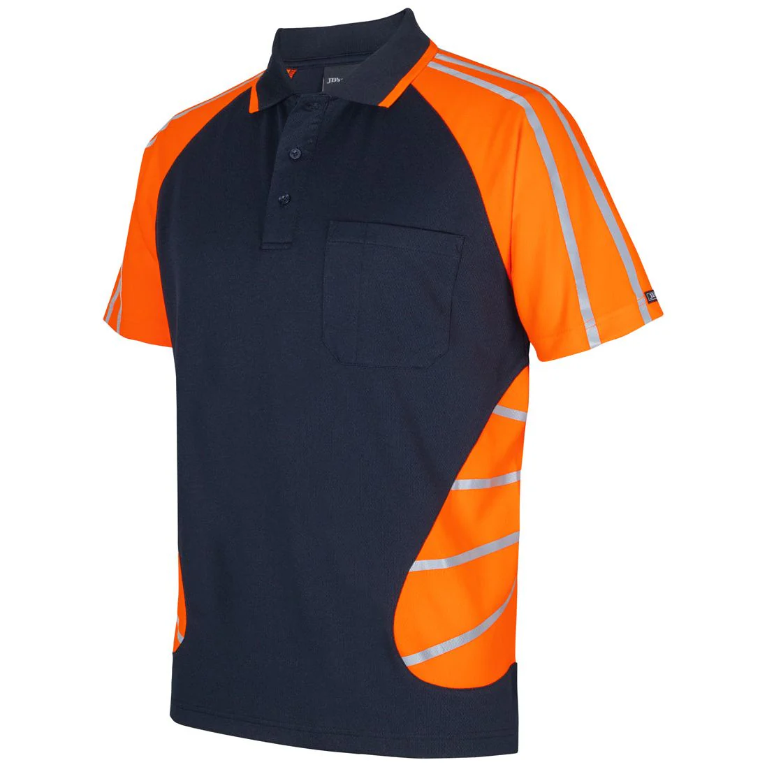 JB's Street Spider Polo With Reflective Stripes (6HSSR) - Image 15