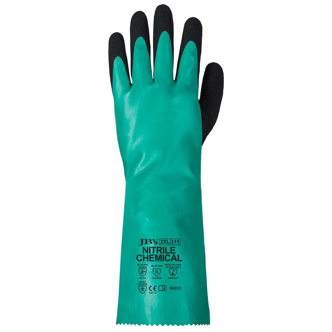 JB's Type A Nitrile Chemical Glove - Pack of 12 (8R033)