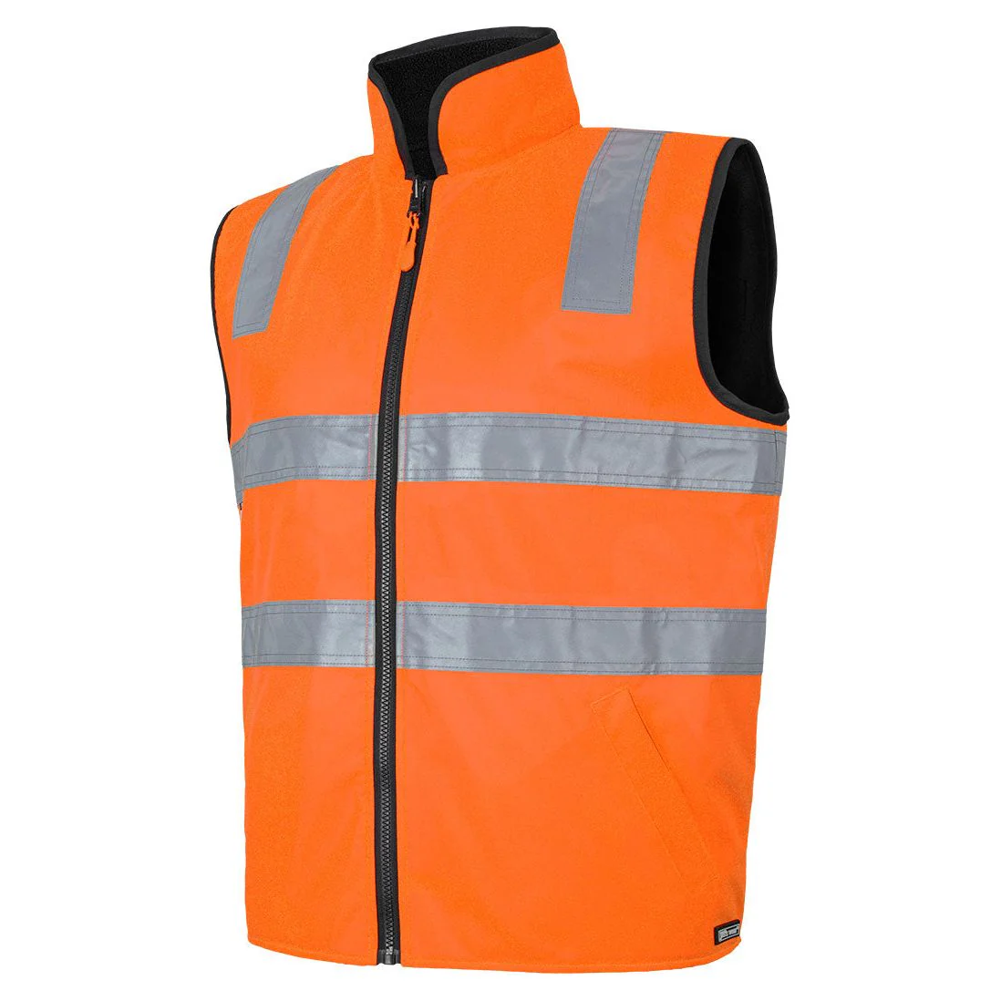 JB's Hi Vis 4602.1 (D+N) Reversible Vest (6D4RV) - Image 7