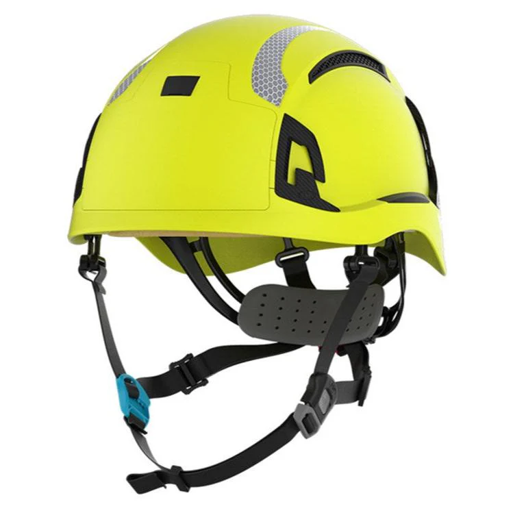 JSP Evo Alta Skyworker Vented Safety Helmet With CR2 Reflective Kit - Hi Vis Yellow (ARC170-40C-7AN)