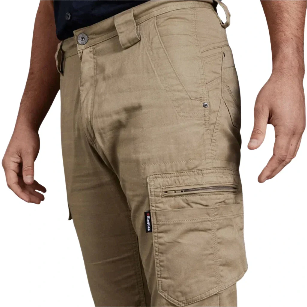 King Gee Tradies Summer Lightweight Cargo Work Pants (K13290) - Image 4