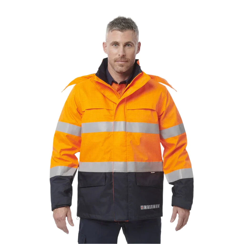 KingGee FR Wet Weather Jacket (Y06730) - Image 9