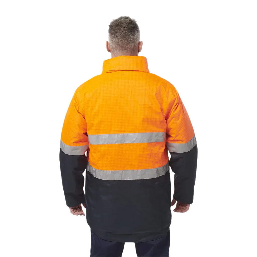 KingGee Hi-Vis Anti Static Waterproof Reflective Work Jacket (K55035) - Image 9