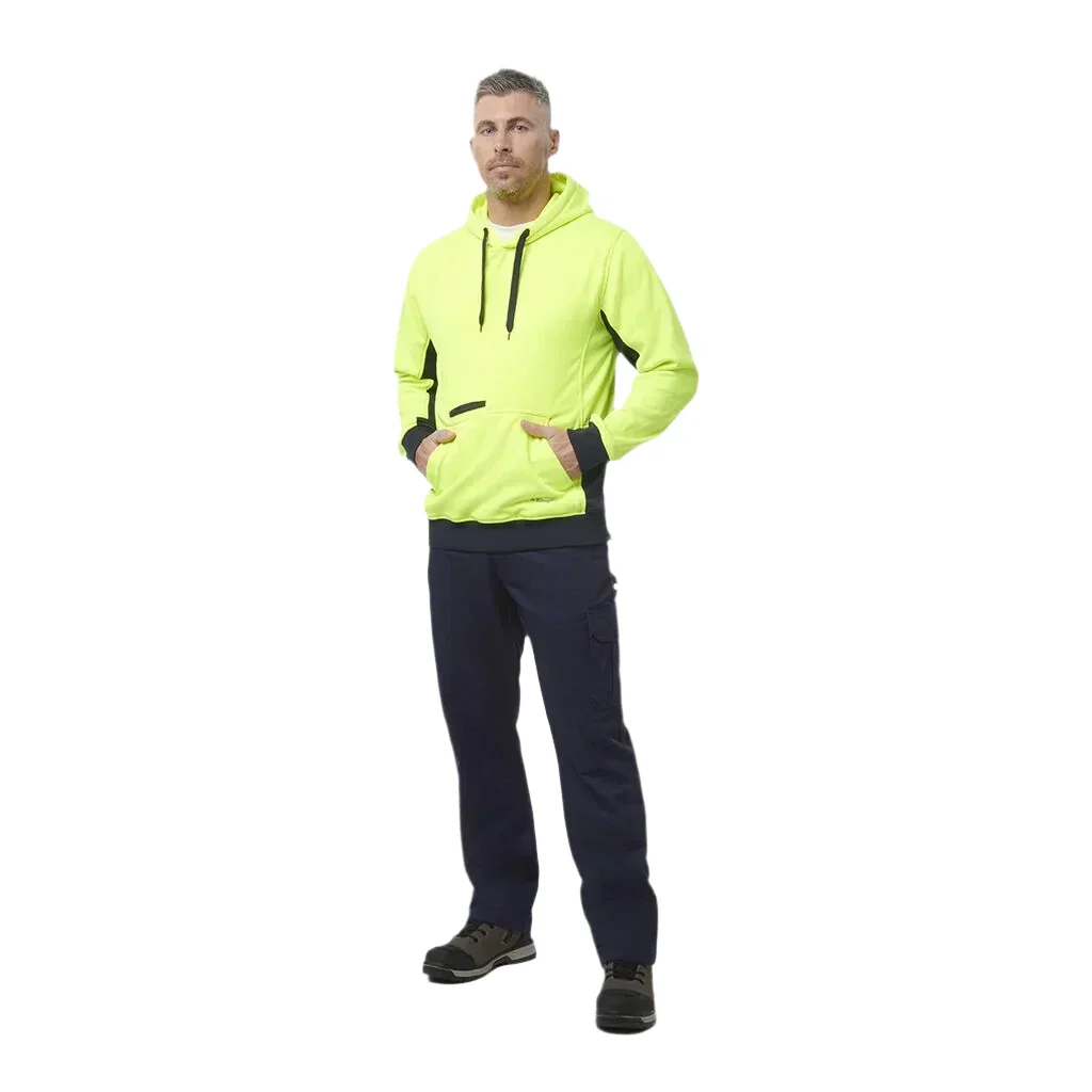 KingGee Hi-Vis Fleece Pullover Hoodie (K55033) - Image 4
