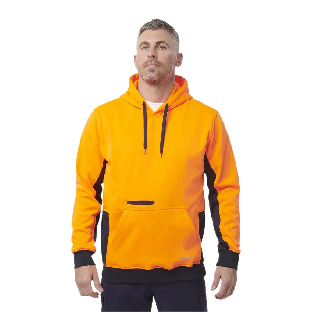 KingGee Hi-Vis Fleece Pullover Hoodie (K55033) - Image 5