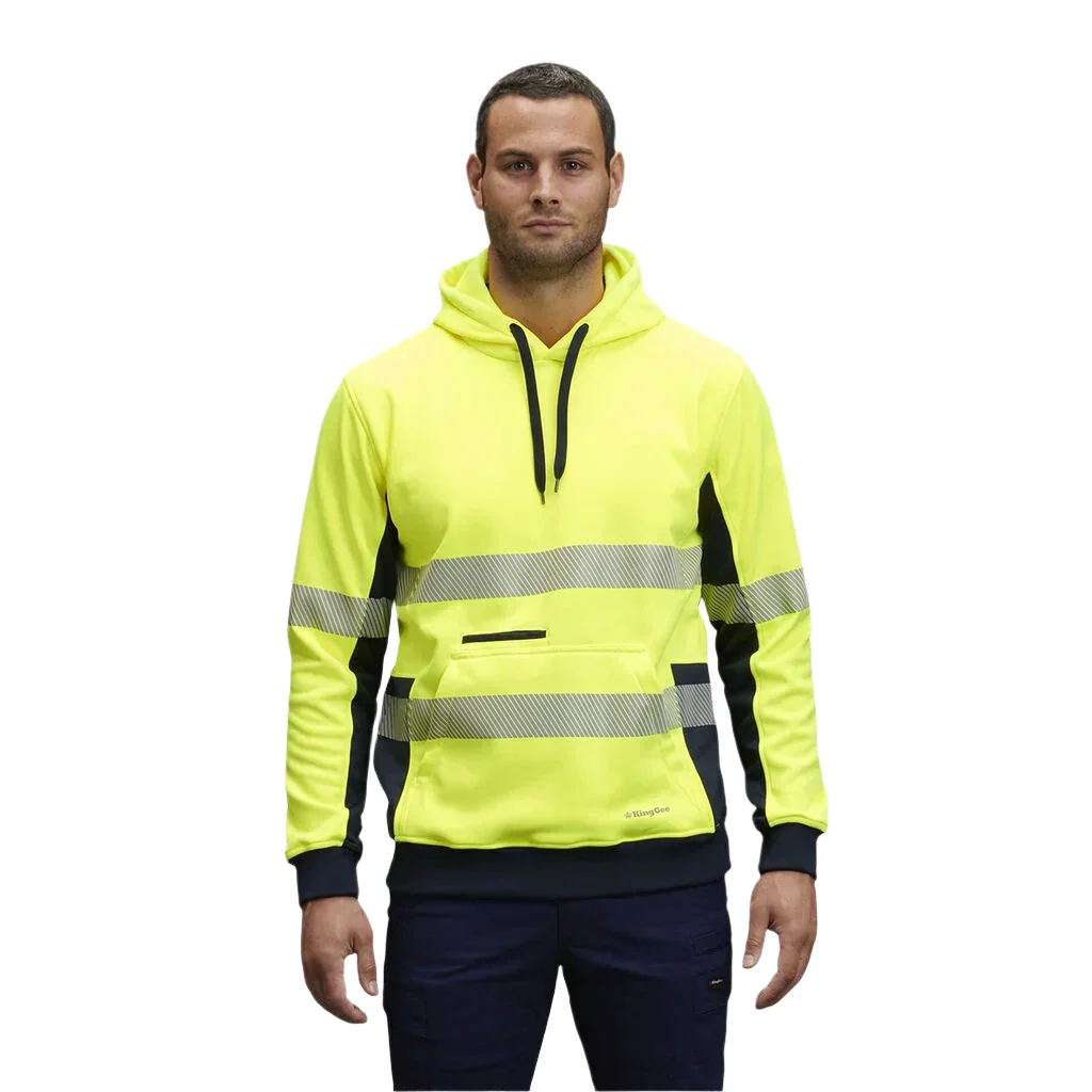 KingGee Hi-Vis Reflective Pullover Hoodie (K55054)
