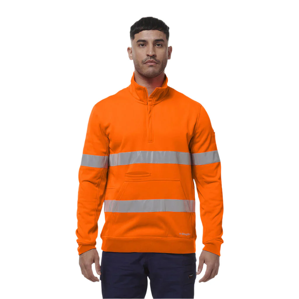 KingGee Reflective 1/4 Zip Fleece (K55048)