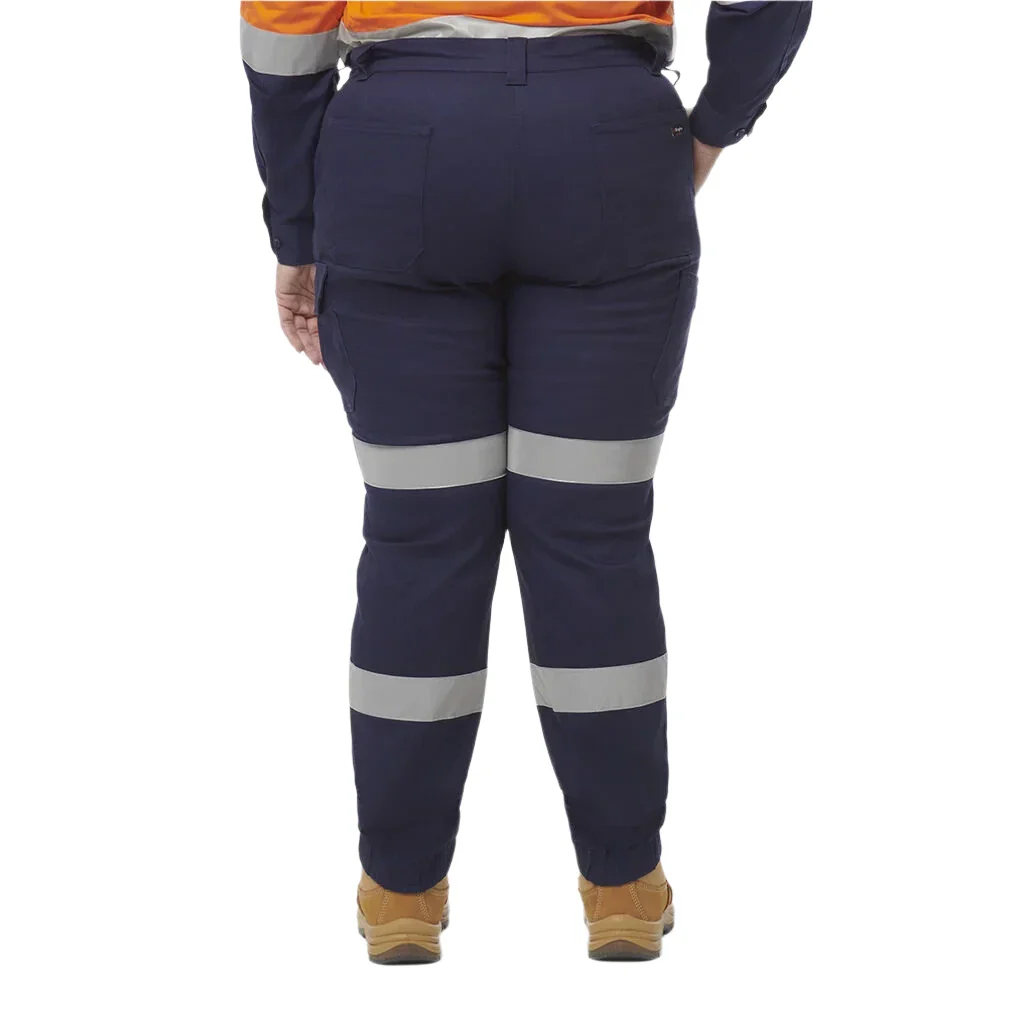 KingGee Womens Stretch Bio Motion Cuff Cargo Pant (K43009) - Image 3