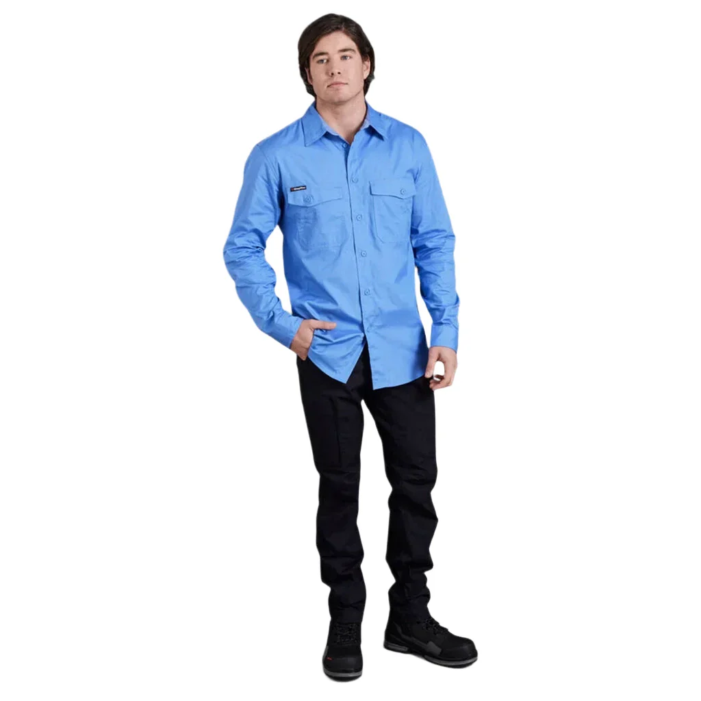 KingGee Workcool 2 Lightweight Ripstop Long Sleeve Work Shirt (K14820) - Image 17